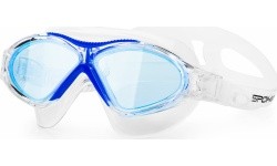 Swimming goggles / half mask white Spokey VISTA JR