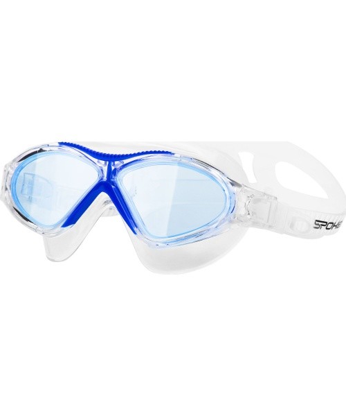 Swimming goggles / half mask white Spokey VISTA JR