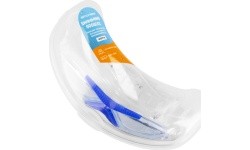 Swimming goggles / half mask white Spokey VISTA JR
