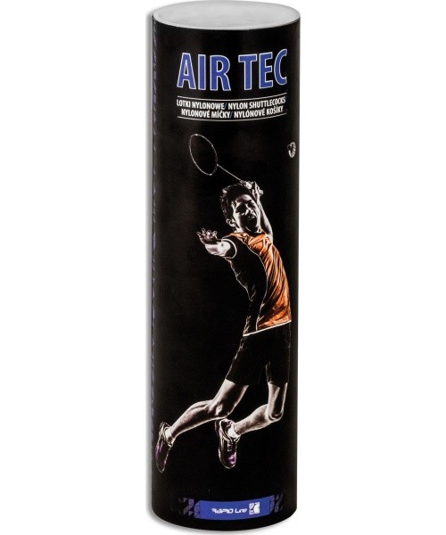 Badminton shuttlecocks white Spokey AIR TEC