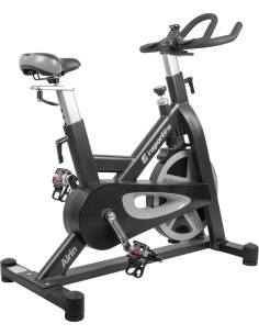 Spinning Bike inSPORTline Airin - Black/Silver