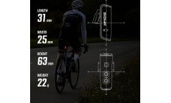Rear light Sigma Buster 80 USB