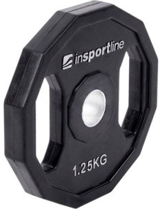 Guma dengtas svorio diskas inSPORTline Ruberton 1,25 kg