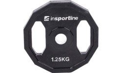 Rubber Coated Weight Plate inSPORTline Ruberton 1.25kg