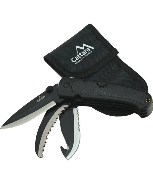 Sulankstomas peilis FORESTER 3in1, 21 cm