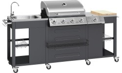Garden kitchen with gas grill Cattara Vicenza