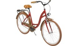 Dviratis AZIMUT City Lux 26" 2025 bordo-brown