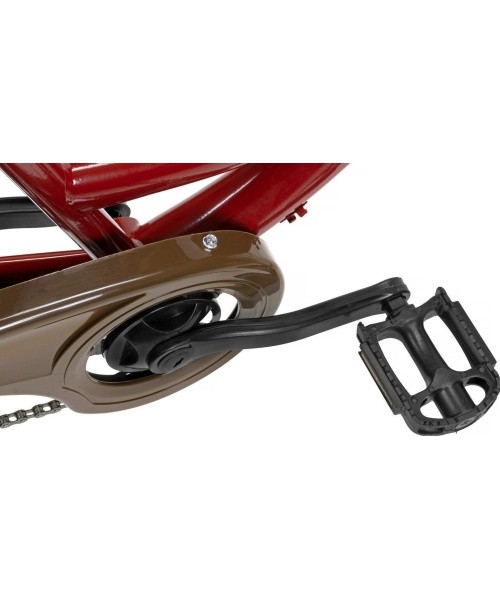 Dviratis AZIMUT City Lux 26" 2025 bordo-brown