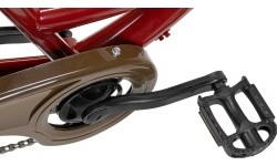 Dviratis AZIMUT City Lux 26" 2025 bordo-brown