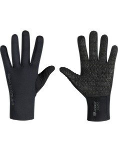 FORCE Aspect neoprene cycling gloves L, black (+5 °C to +10 °C)