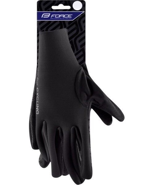 Pirštinės FORCE ASPECT neoprene XXL (juoda)+5 °C iki +10 °C