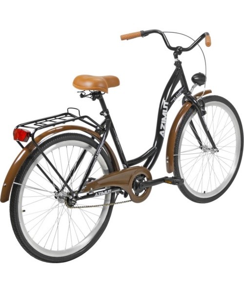 Dviratis AZIMUT Classic 26" 2025 black