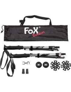 Aliuminės trekingo lazdos FoxOutdoor Haidel