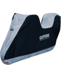 Motorcycle Cover with Suitcase Space Oxford Aquatex L