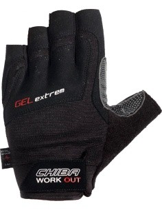 Chiba - 42166 42162 Gel Extrem Gloves (black) pirštinės