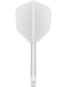 Smiginio plunksnos Target K-Flex No.6 Short, 3 vnt. - Balta