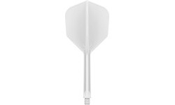 Smiginio plunksnos Target K-Flex No.6 Short, 3 vnt. - Balta