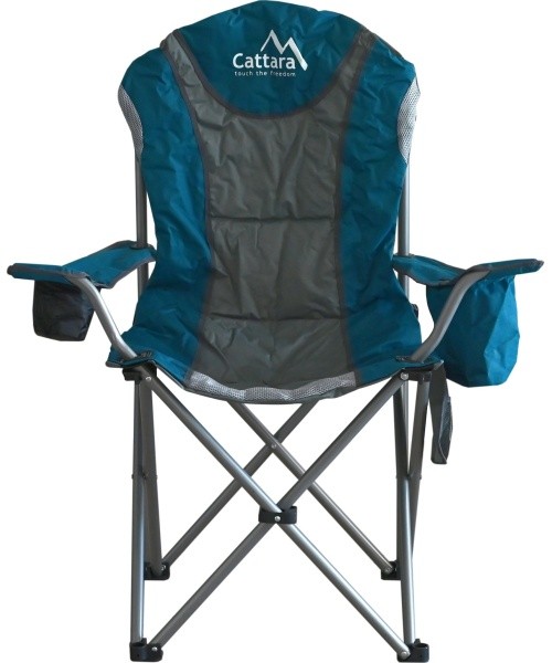 Folding camping chair LUCCA blue
