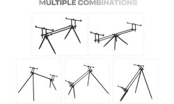 ZFISH Rod Pod RodMaster 3 rods