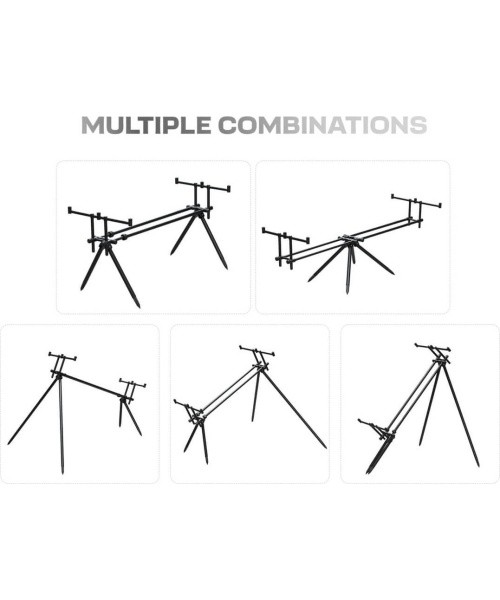 ZFISH Rod Pod RodMaster 4 rods