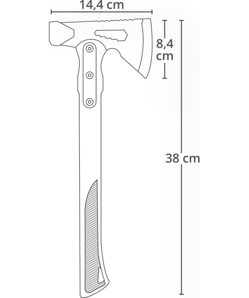 Origin Outdoors Universal Axe 'Survival'