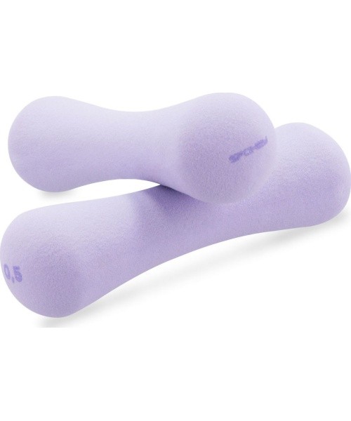 Set of neoprene dumbbells Spokey BONE 2x 0,5 kg