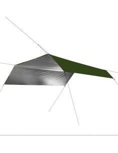 TigerWood thermo tarp 4.5m x 4.5m green