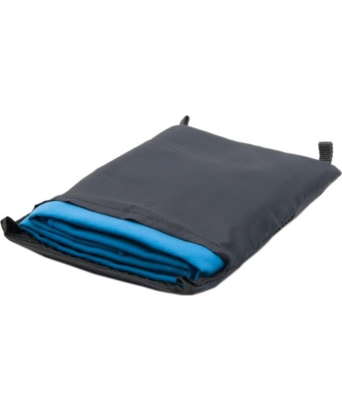 Rankšluostis BasicNature Velour, 120x60 cm, mėlynas