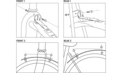 SKS Beavertail Mudguard Set 26-28