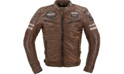 Men’s Leather Jacket W-TEC Milano - Brown