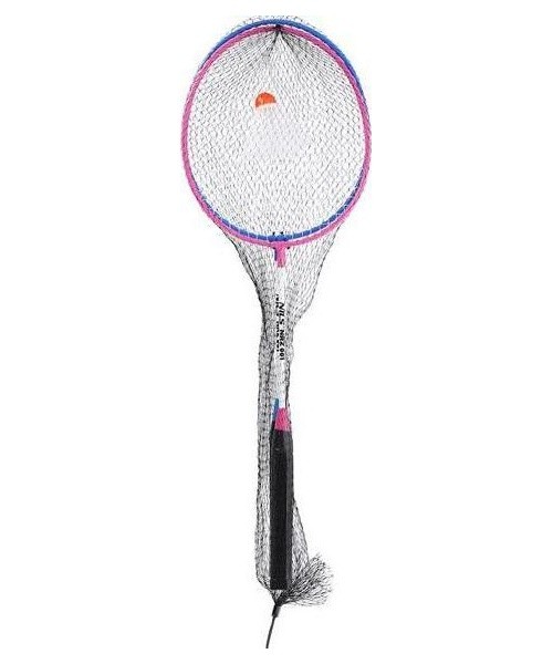 NRZ001 STEEL / BADMINTON SET 2 ROCKETS + SHUTTLECOCKS NILS