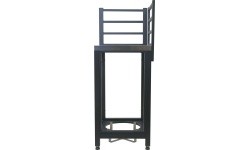 Corner module TORINO 3 for outdoor kitchen 47x47x123cm
