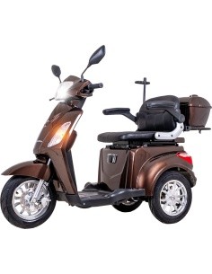 Three-Wheel Electric Scooter inSPORTline Zorica - Brown