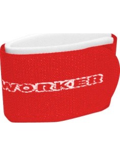 Fastening Straps for Skis Worker - Red