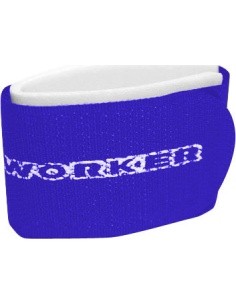 Fastening Straps for Skis Worker - Blue