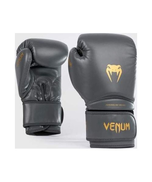 Venum Contender 1.5 Boxing Gloves - Grey/Gold