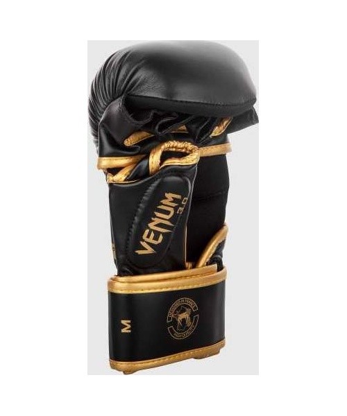 MMA pirštinės Venum Challenger 3.0 – juodos/auksinės