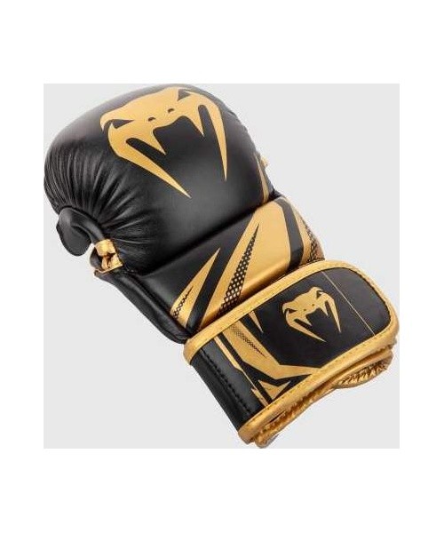MMA pirštinės Venum Challenger 3.0 – juodos/auksinės