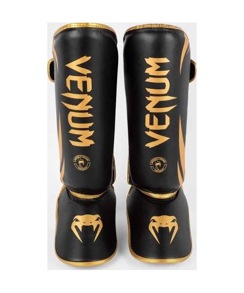 Venum Challenger Standup Shin Guards - Black/Gold