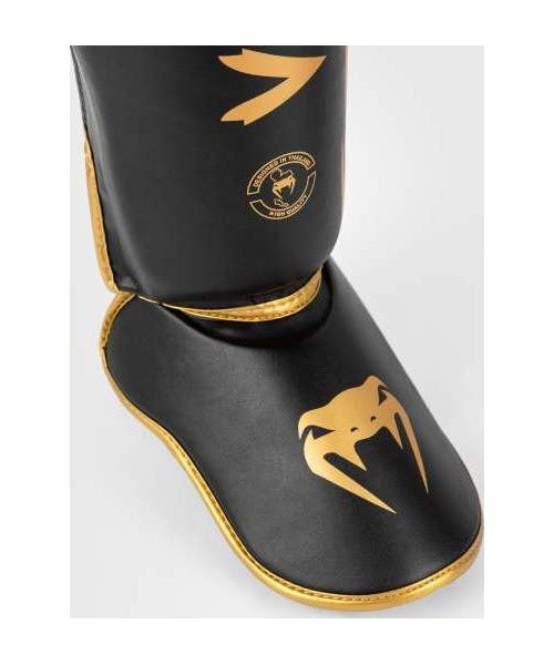 Venum Challenger Standup Shin Guards - Black/Gold