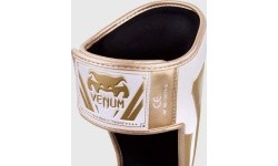 Shin Guards Venum Elite Standup - White/Gold
