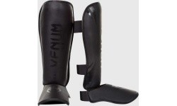 Standup Shin Guards Venum Challenger - Matte/Black
