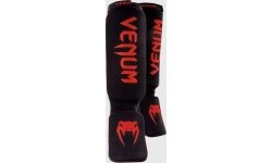 Shin Guards Venum Kontact - Black/Red