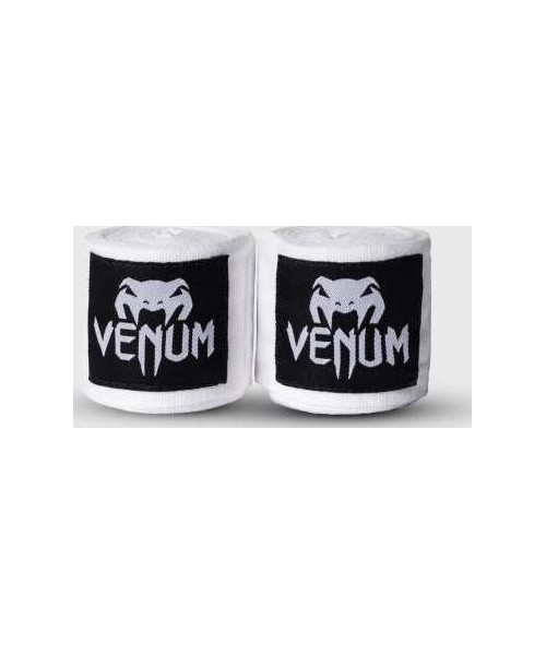 Bokso bintai Venum Kontact, 4,5 m – balti