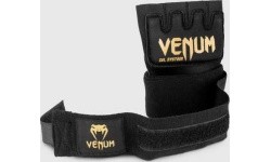 Rankų tvarsčiai Venum Kontact Gel, juodi-auksiniai