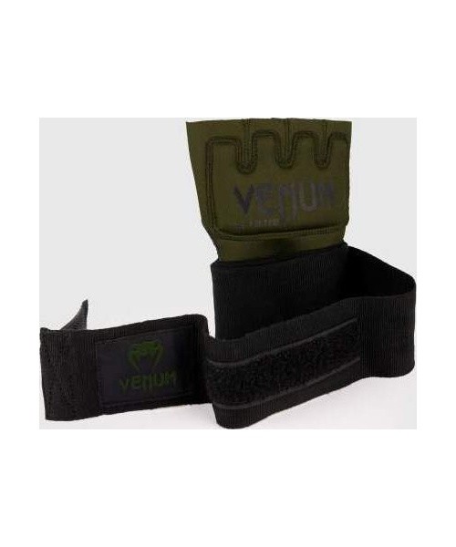 Venum Kontact Gel Glove Wraps - Khaki/Black