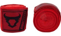 Bokso bintai Ringhorns Charger, 2,5 m, raudoni