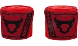 Bokso bintai Ringhorns Charger, 2,5 m, raudoni
