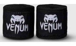 Boxing Handwraps Venum Kontact Original, 2.5 m - Black