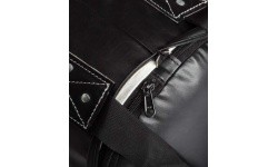 Venum Challenger Heavy bag + Ceiling Hook - Black/White - Filled - 130cm